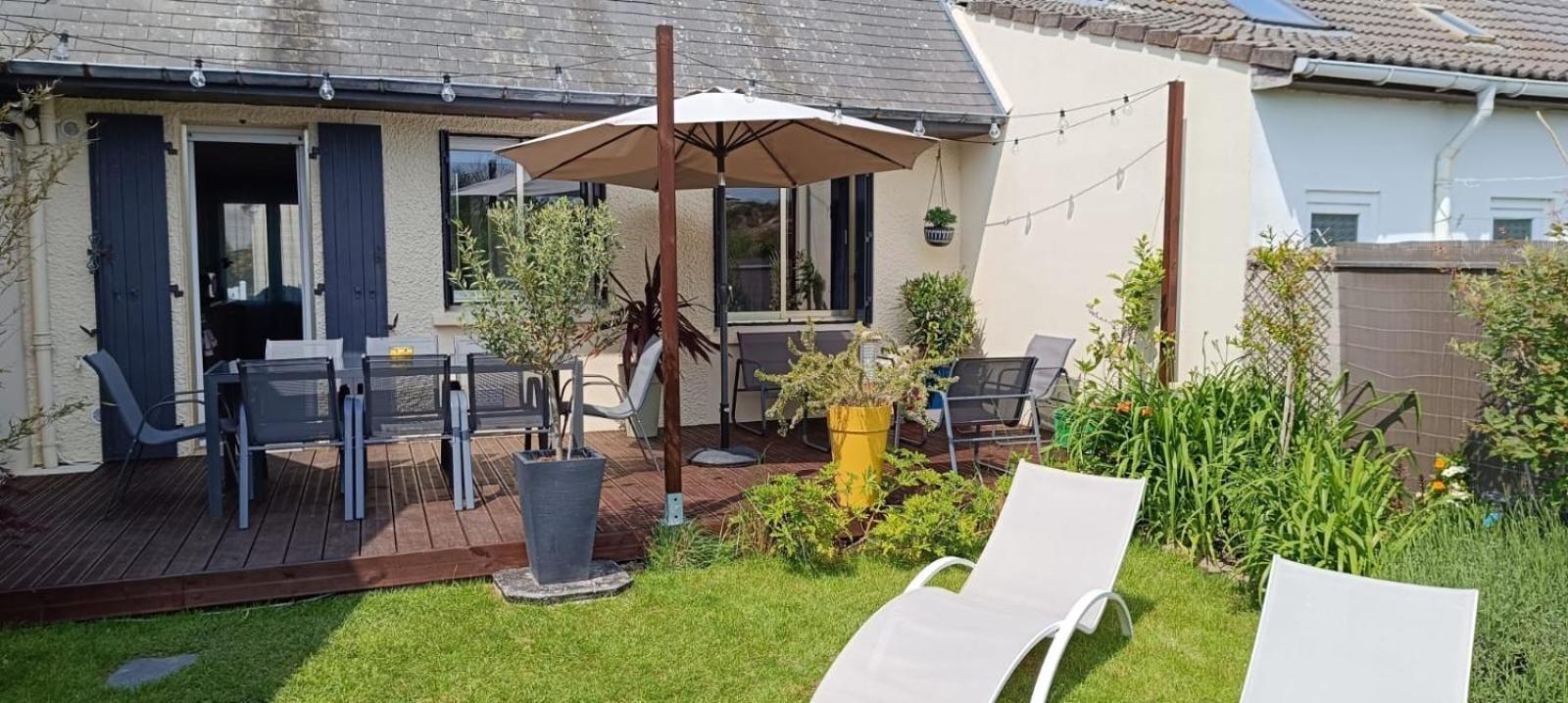 Cottage Proche Du Bord De Mer Et Au Coeur Des Dunes メルリモン・プラージュ エクステリア 写真